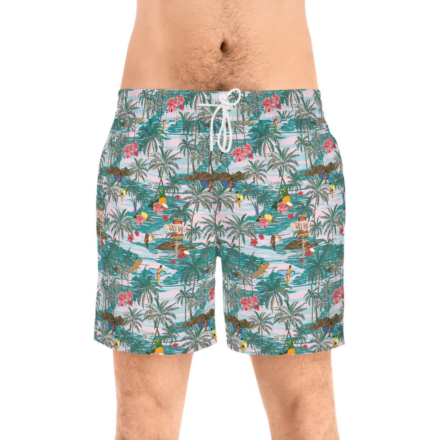 Men's Hawaiian Swim Shorts