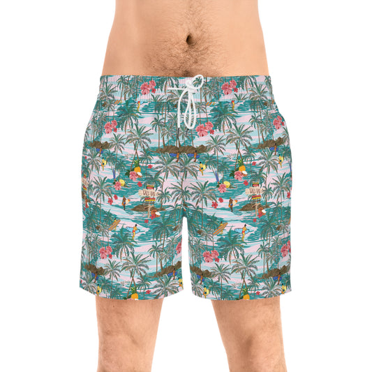 Men's Hawaiian Swim Shorts