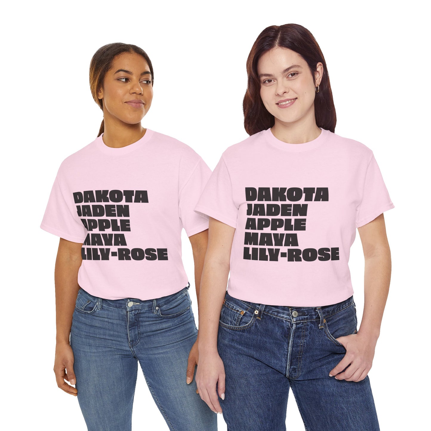 Nepo Babies List Unisex T-Shirt – Black Lettering
