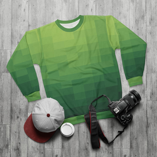 8-bit Green Sweatshirt