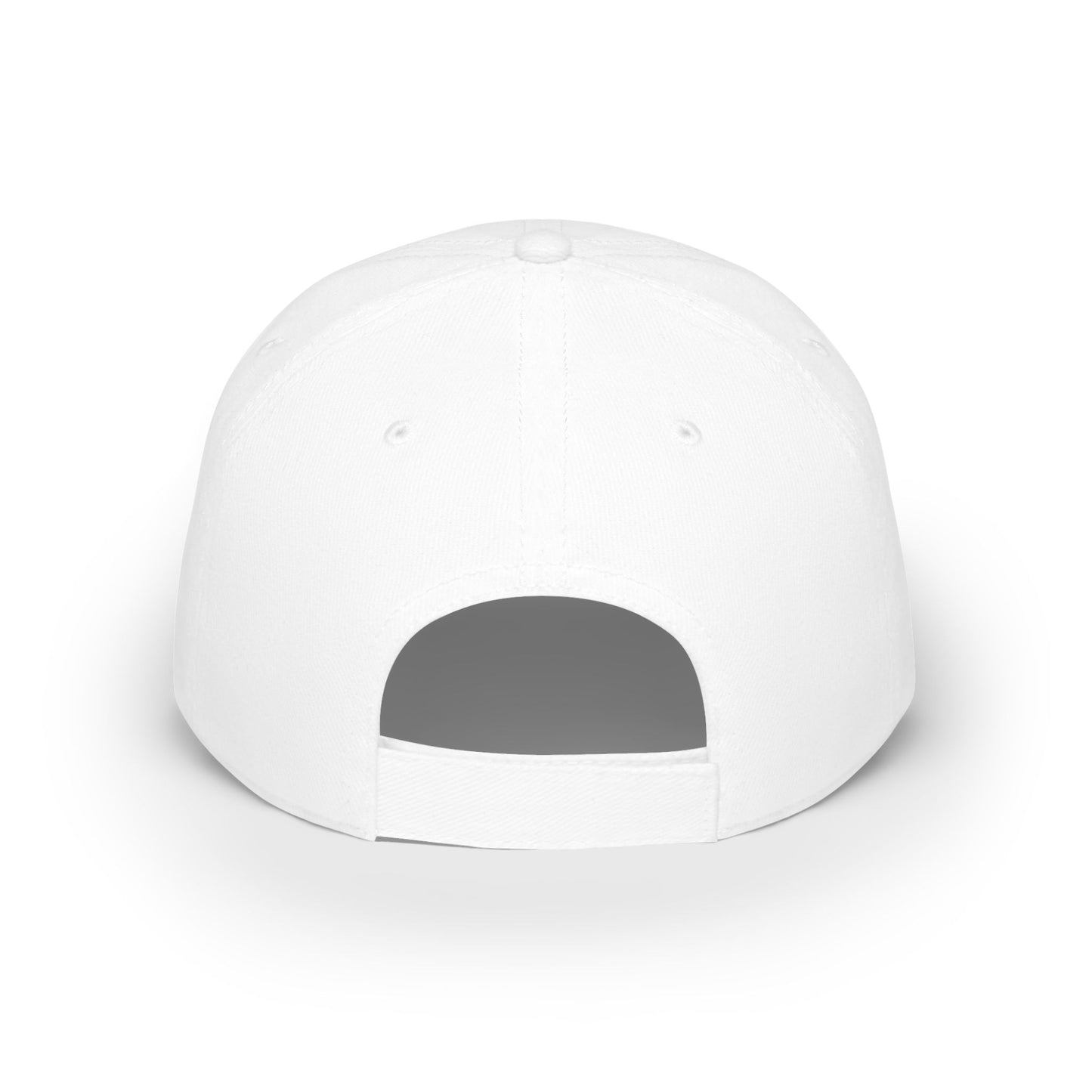 Back view of the Fuckisyoutalkinbout adjustable cotton baseball cap showing the strap design.