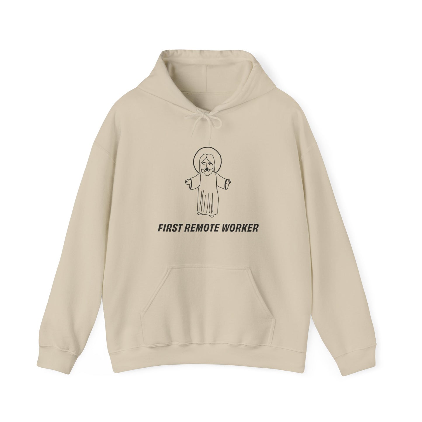 First Remote Worker Hoodie – Work From Home Unisex Hoodie