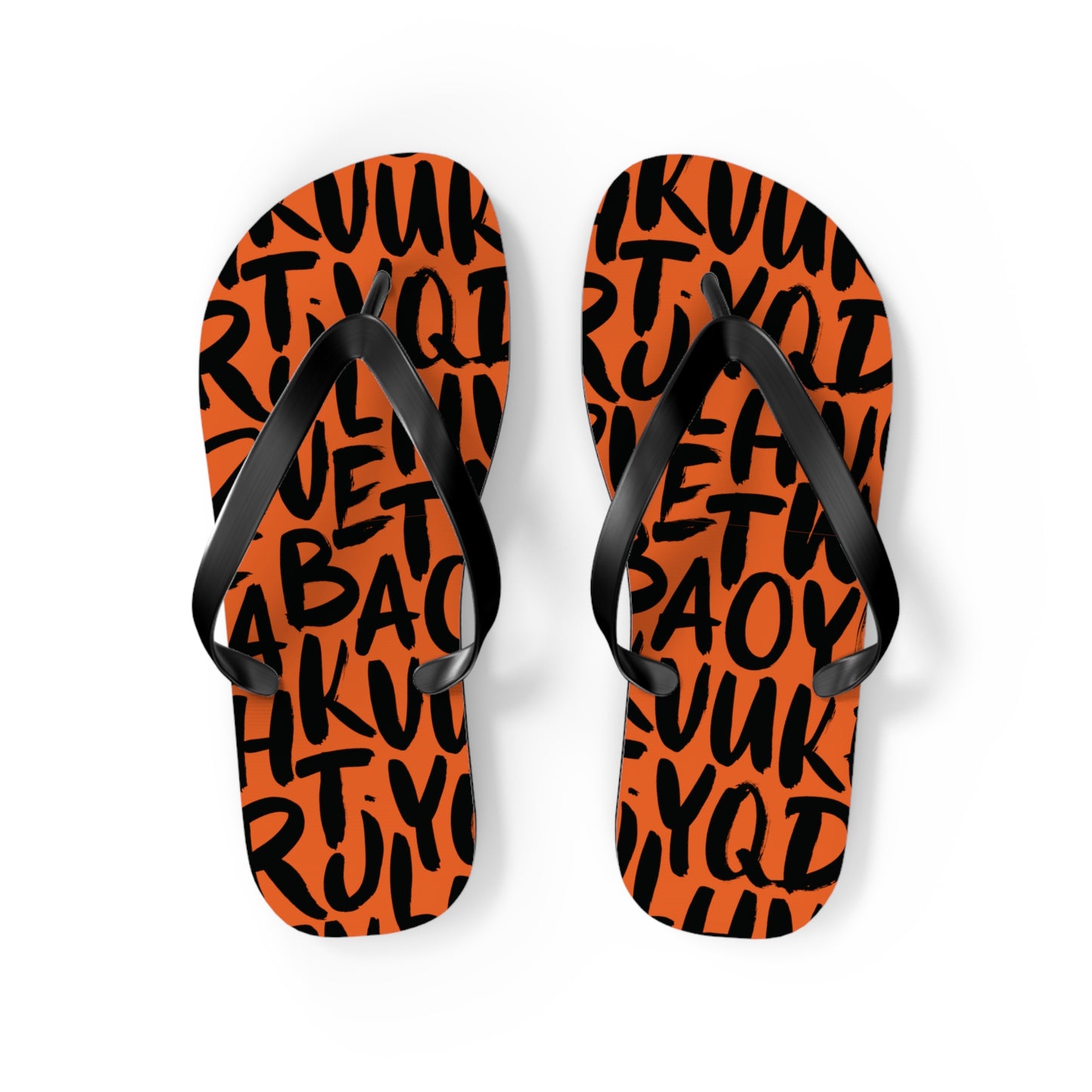 Alphabet City Flip Flops