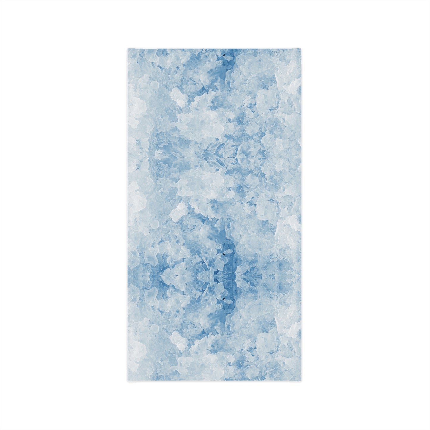 Tube Scarf - Light Blue Abstract Pattern