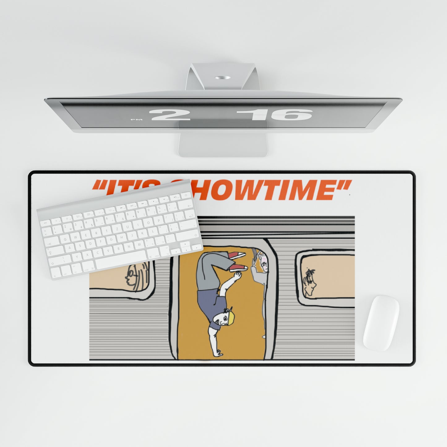 It's Showtime Desk Mats