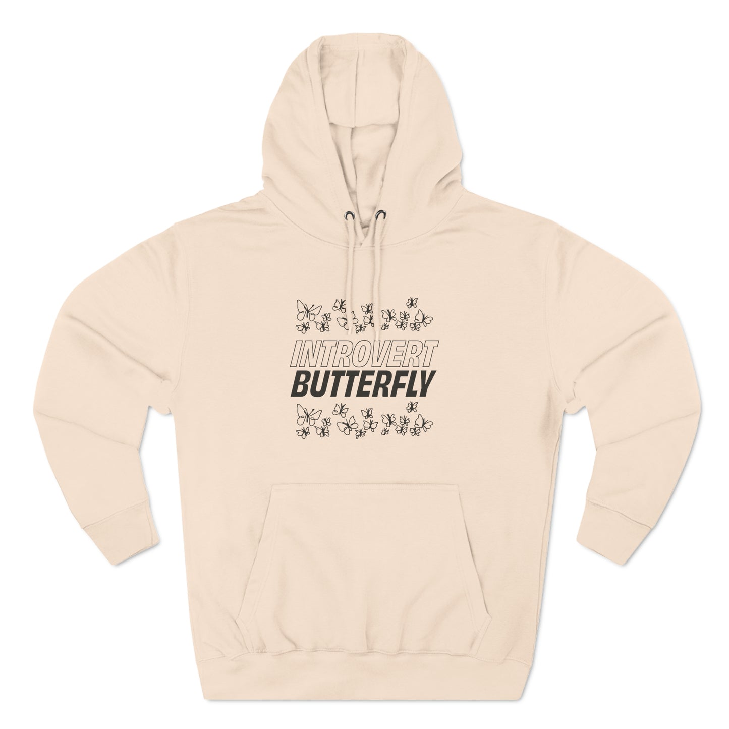 Introvert Butterfly Hoodie