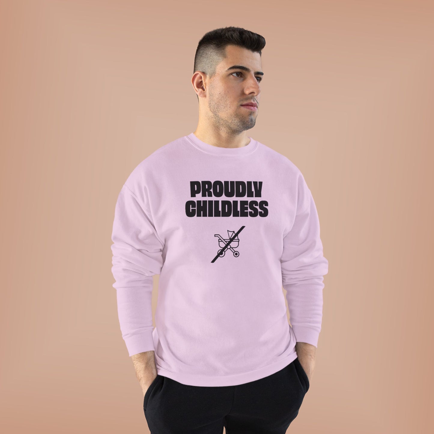 Proudly Childless Crewneck Sweatshirt