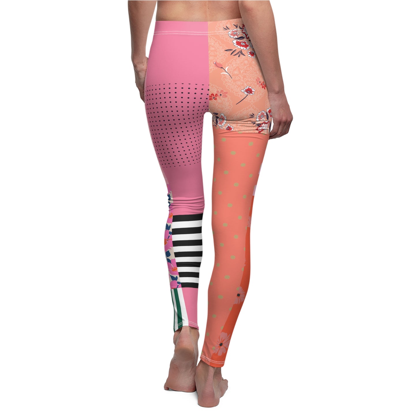 Patchwork Flowers Women's Leggings