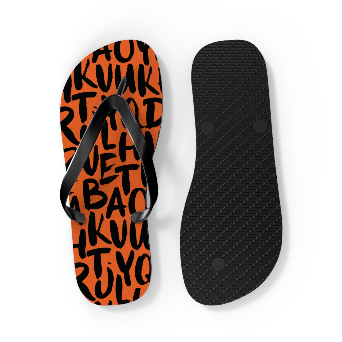 Alphabet City Flip Flops