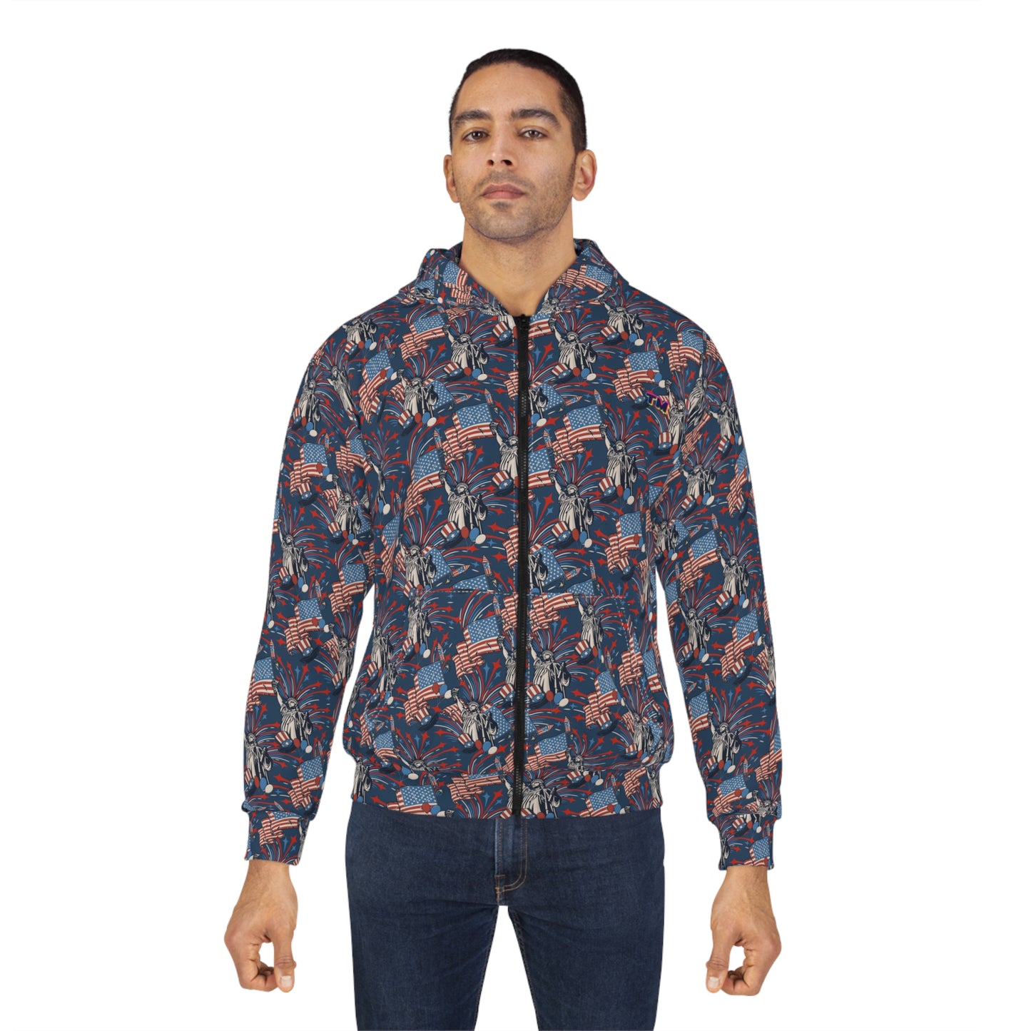 Americana Icons Unisex Zip Hoodie