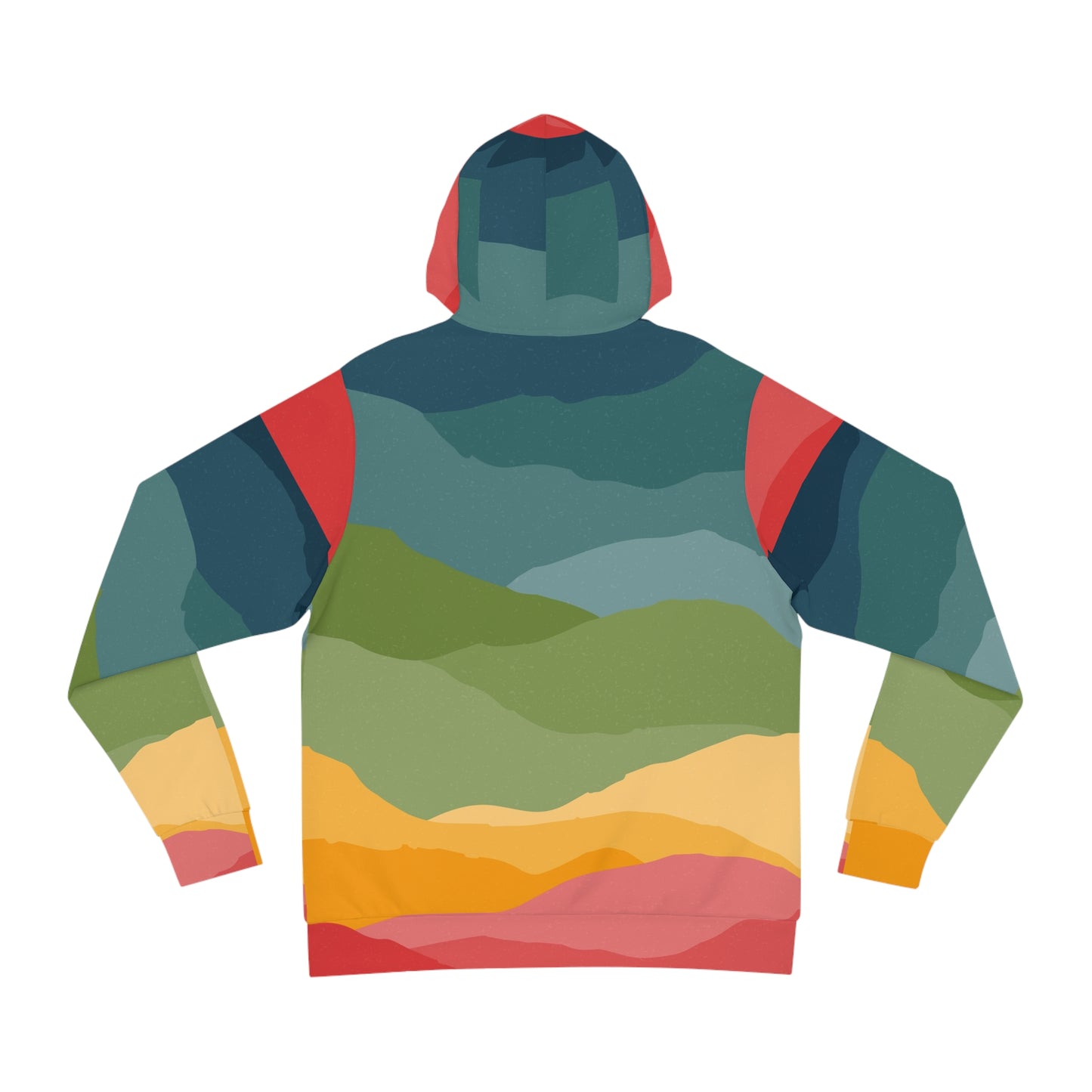 Colored Layers Unisex Hoodie