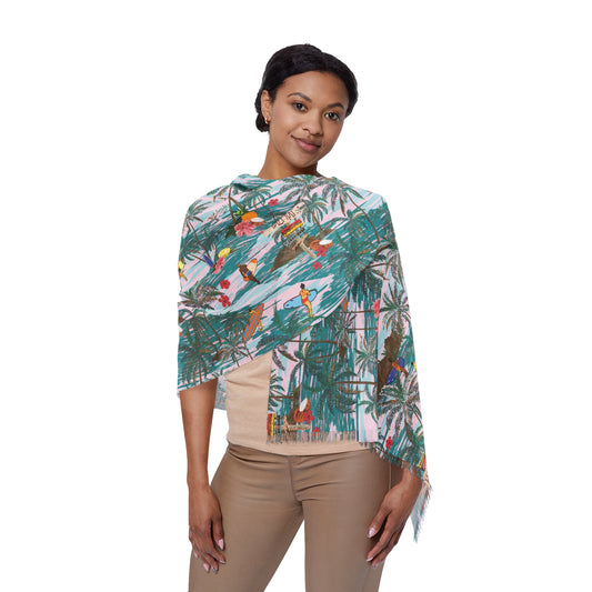 Hawaiian Breeze Lightweight Scarf