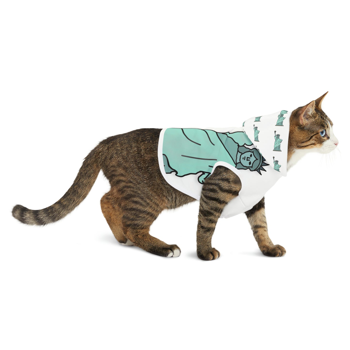 Lady Liberty Pet Hoodie