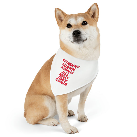 OG NY Housewives Pet Bandana Collar