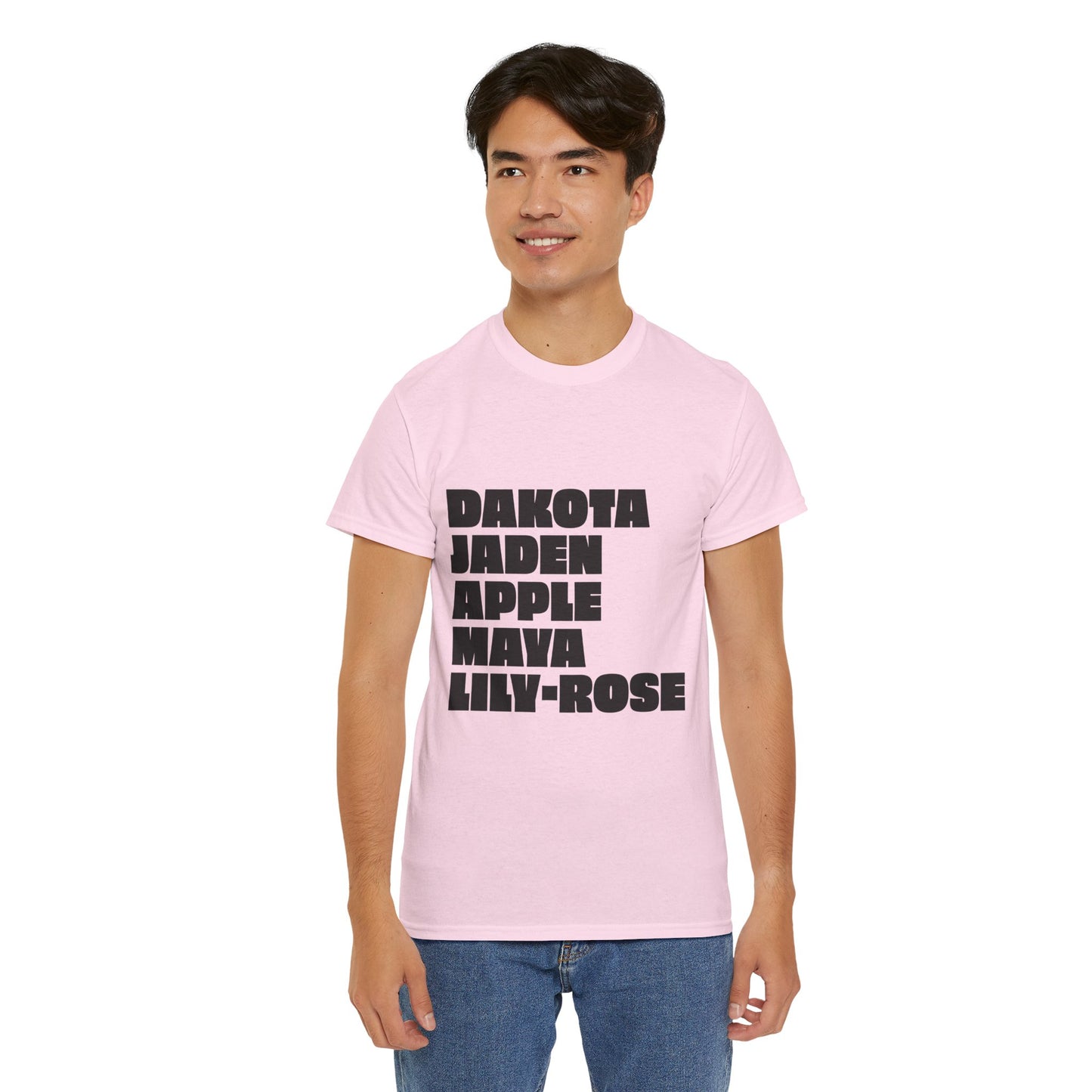 Nepo Babies List Unisex T-Shirt – Black Lettering