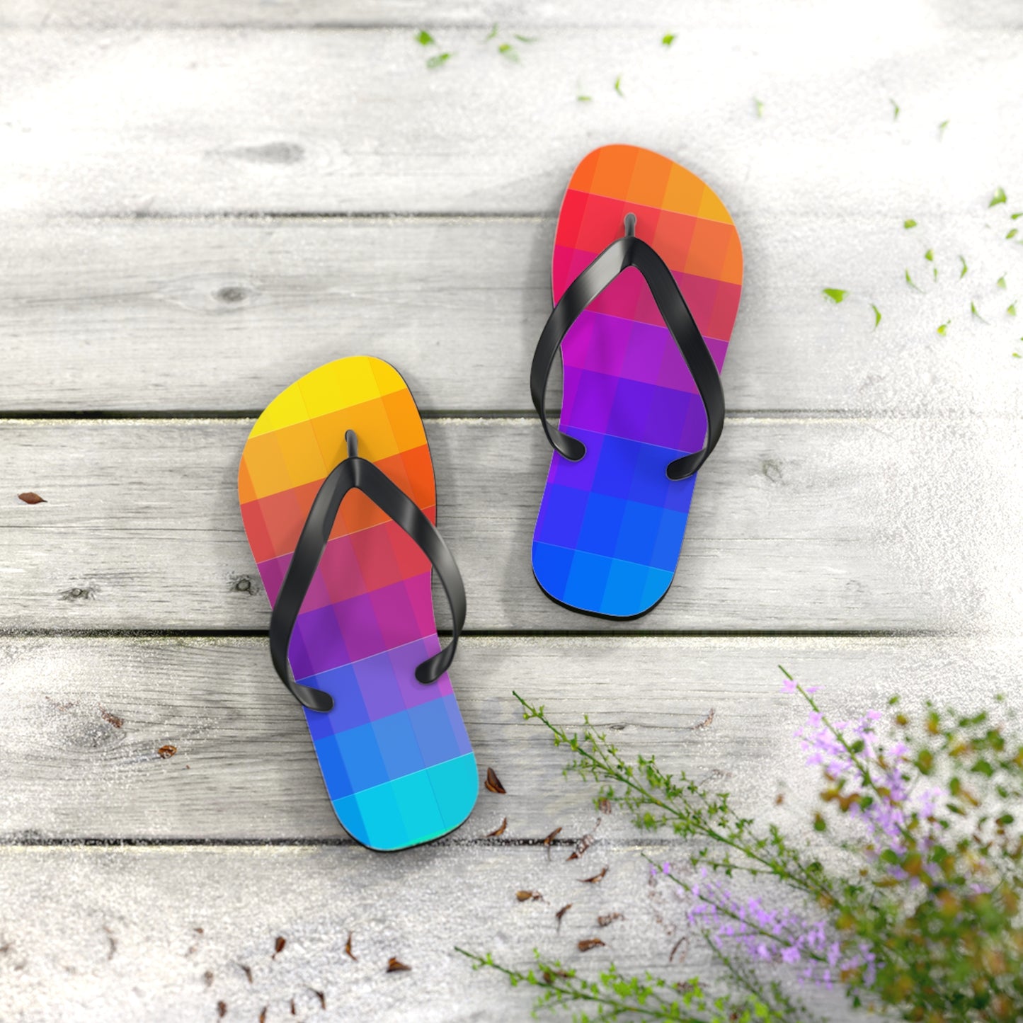 8-bit Rainbow Flip Flops