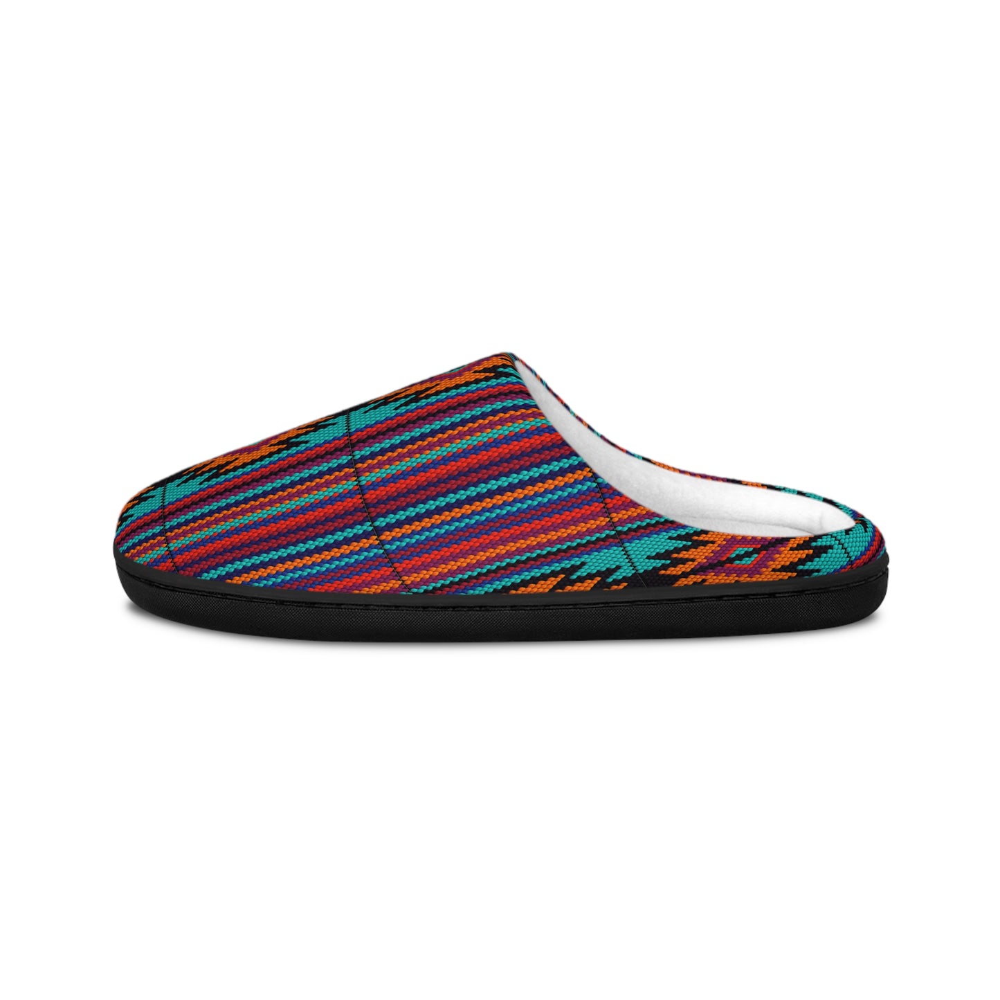 Azteca Pattern Women’s Slippers – Cozy Tribal Indoor House Shoes