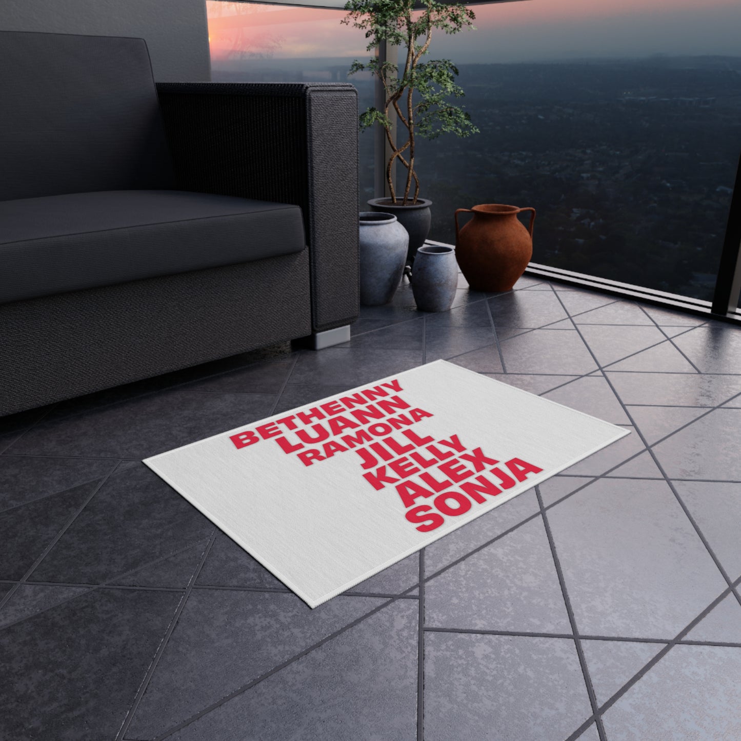 OG NY Housewives Outdoor Rug