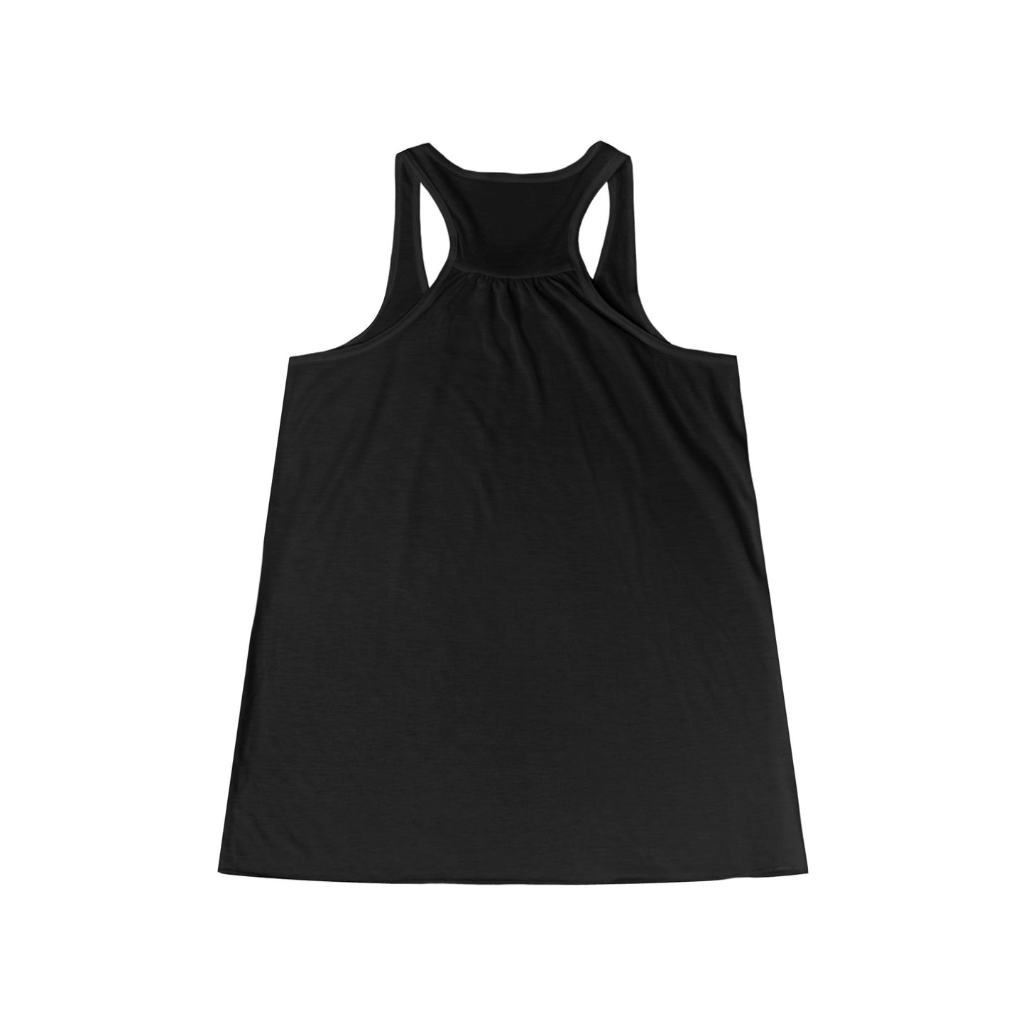 Black Juicy Lips racerback tank back view