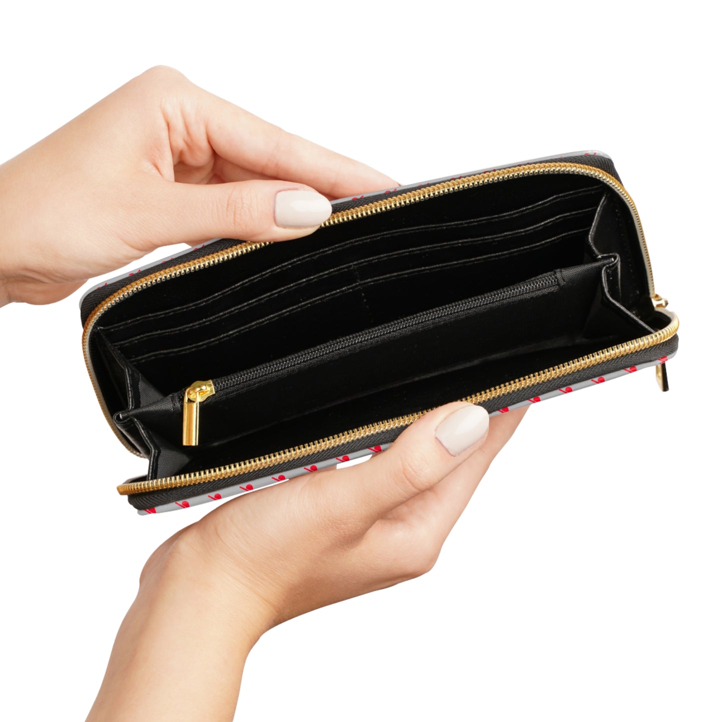 Mic Off Zipper Wallet