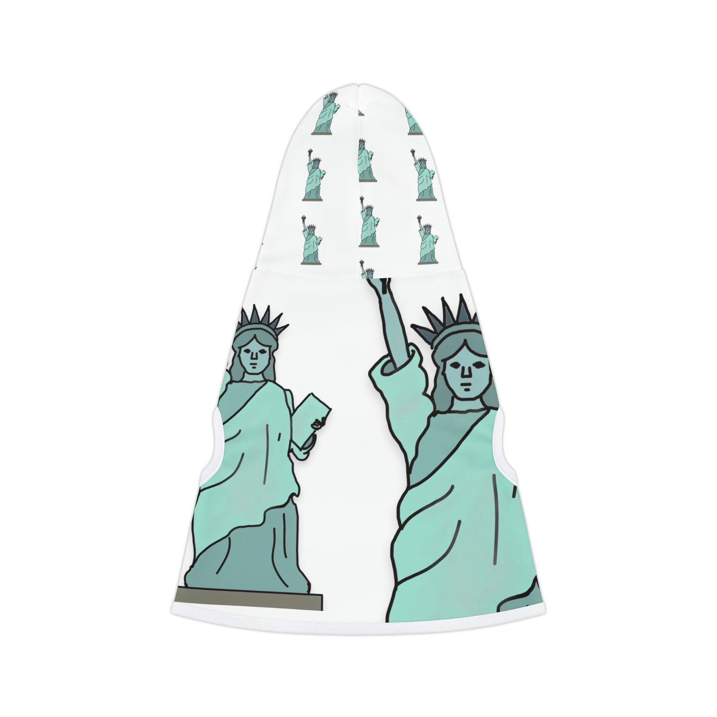 Lady Liberty Pet Hoodie