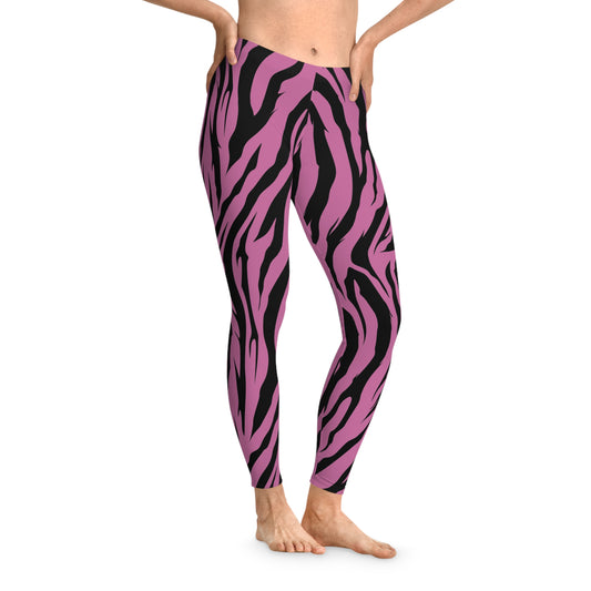 Pink Zebra Leggings
