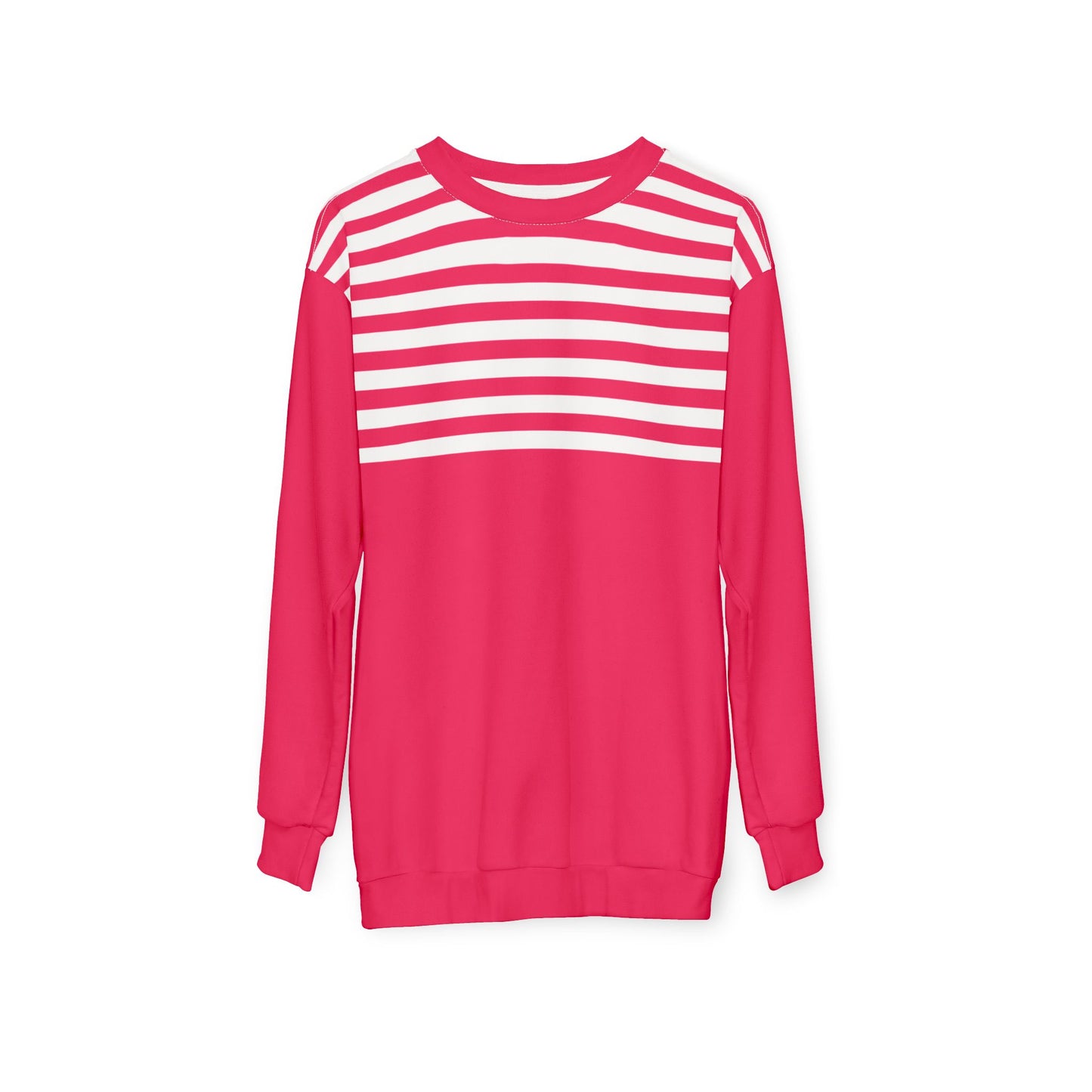 Pink Stripes Sweatshirt