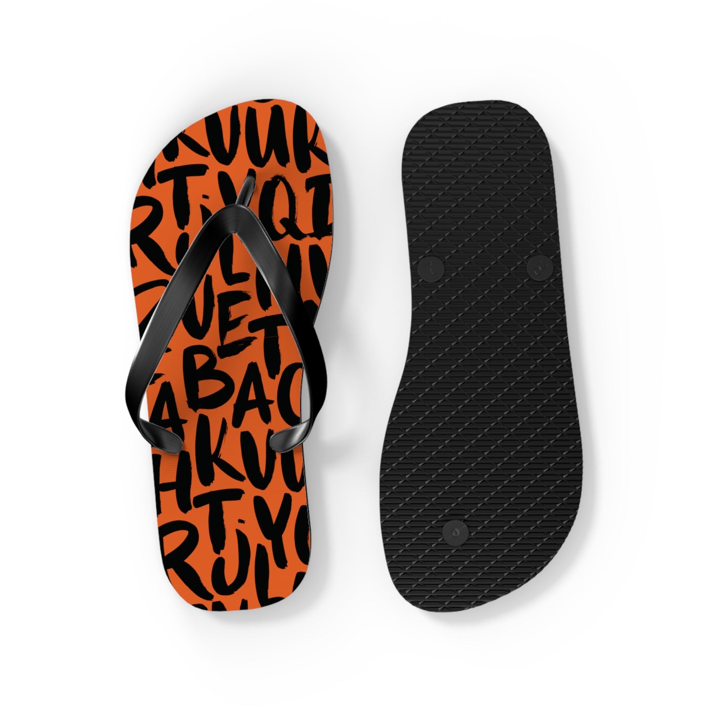 Alphabet City Flip Flops