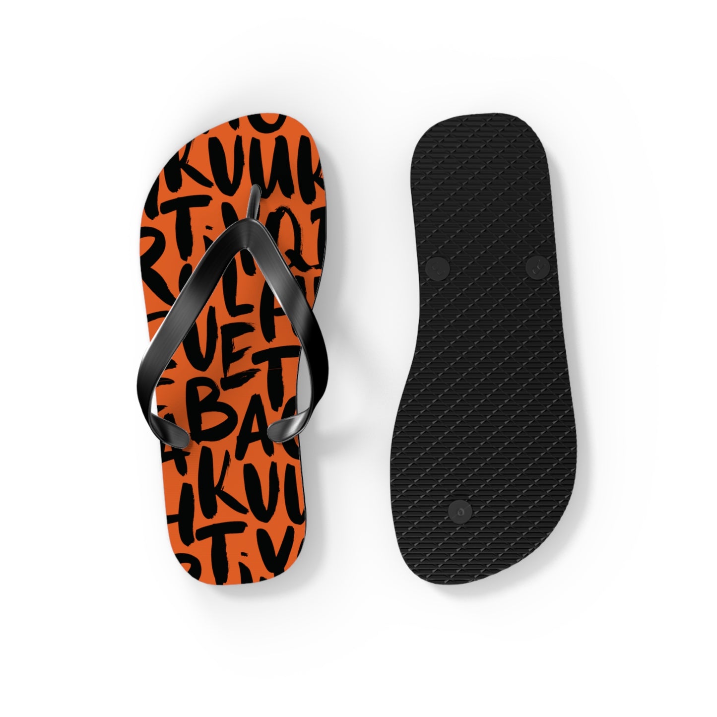 Alphabet City Flip Flops