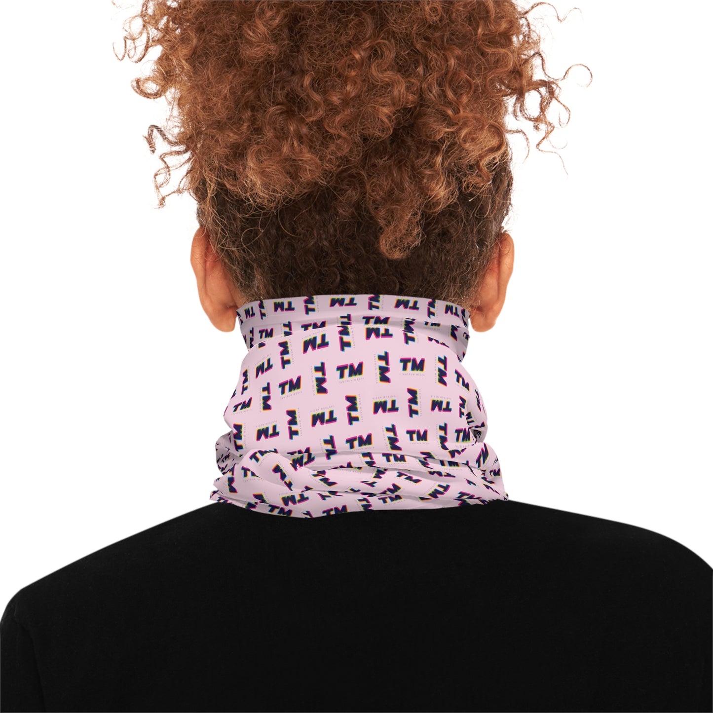 Tantrum Media Pattern - Pink Tube Scarf