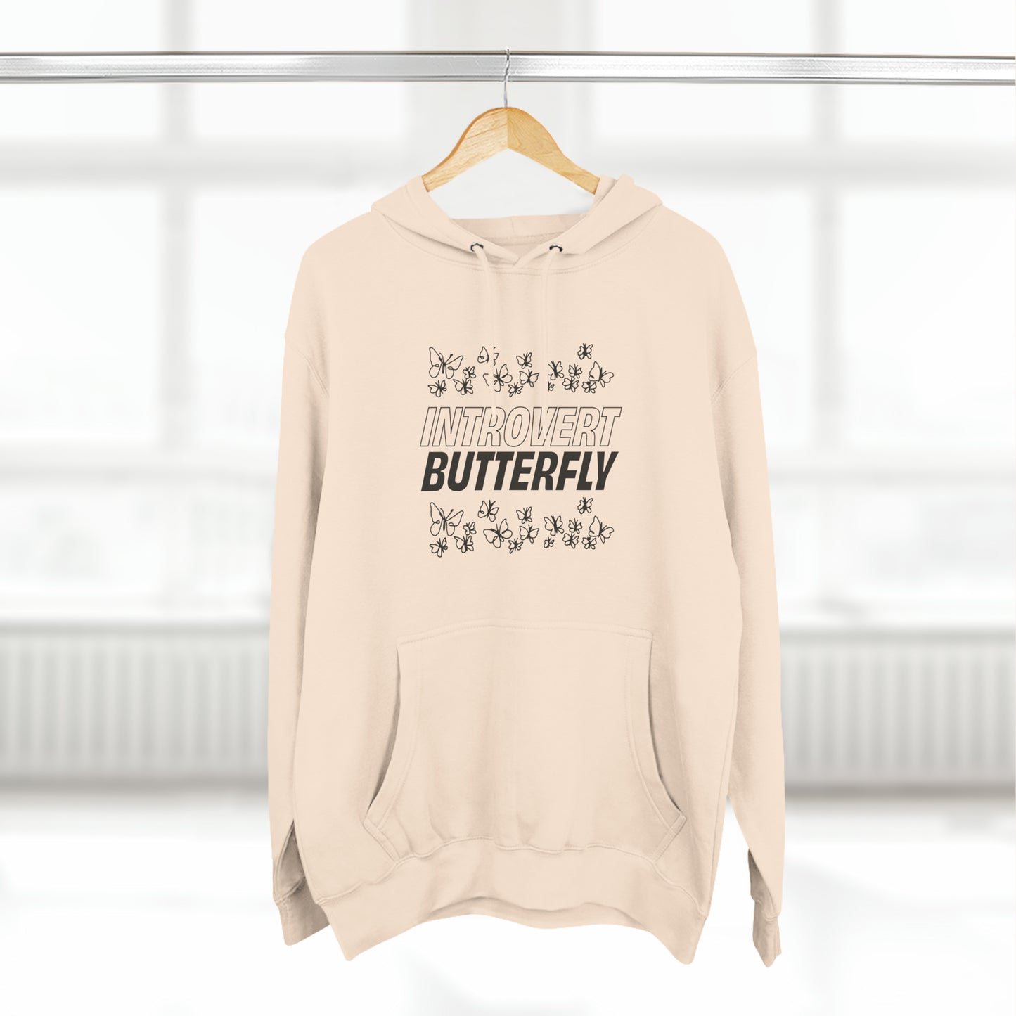 Introvert Butterfly Hoodie
