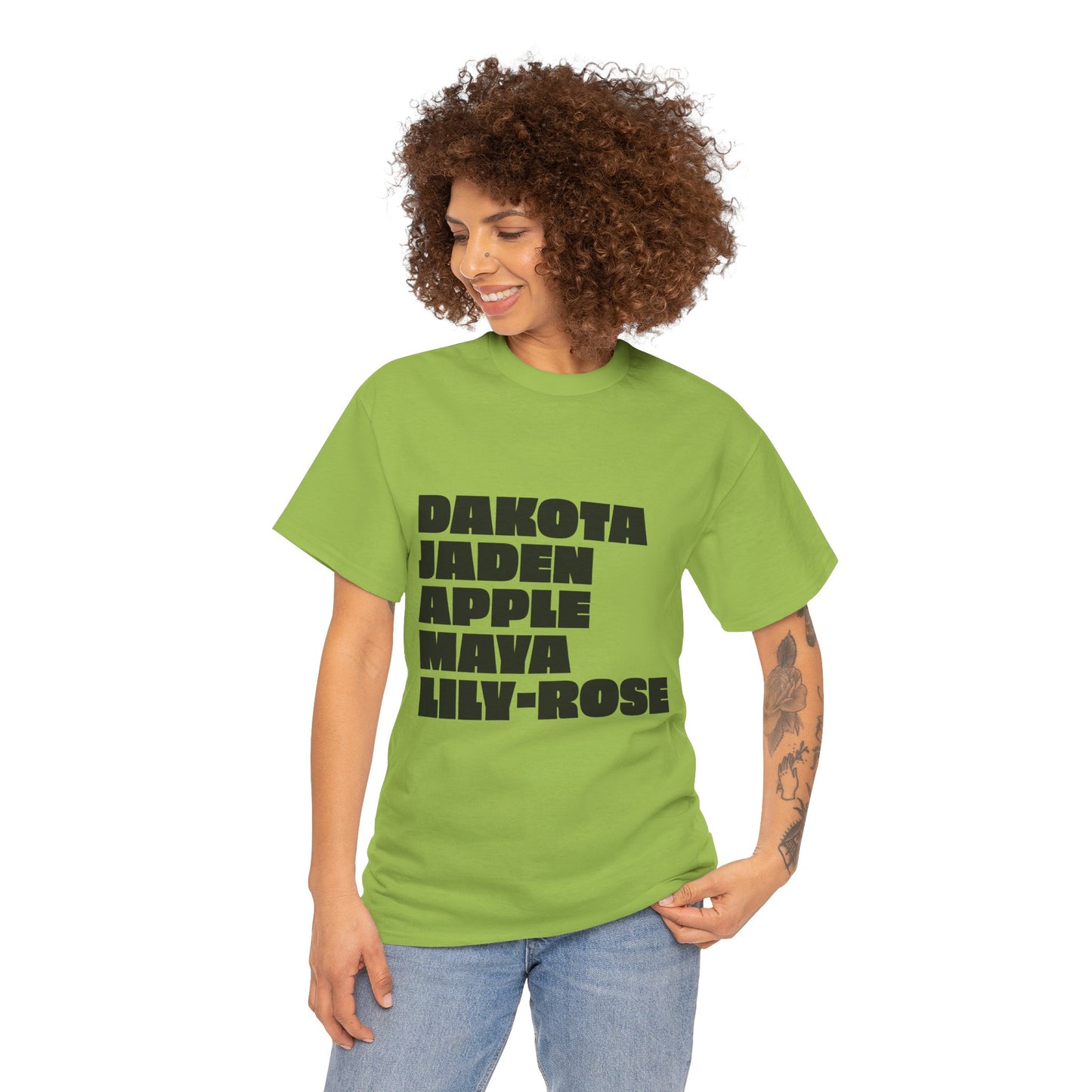 Nepo Babies List Unisex T-Shirt – Black Lettering
