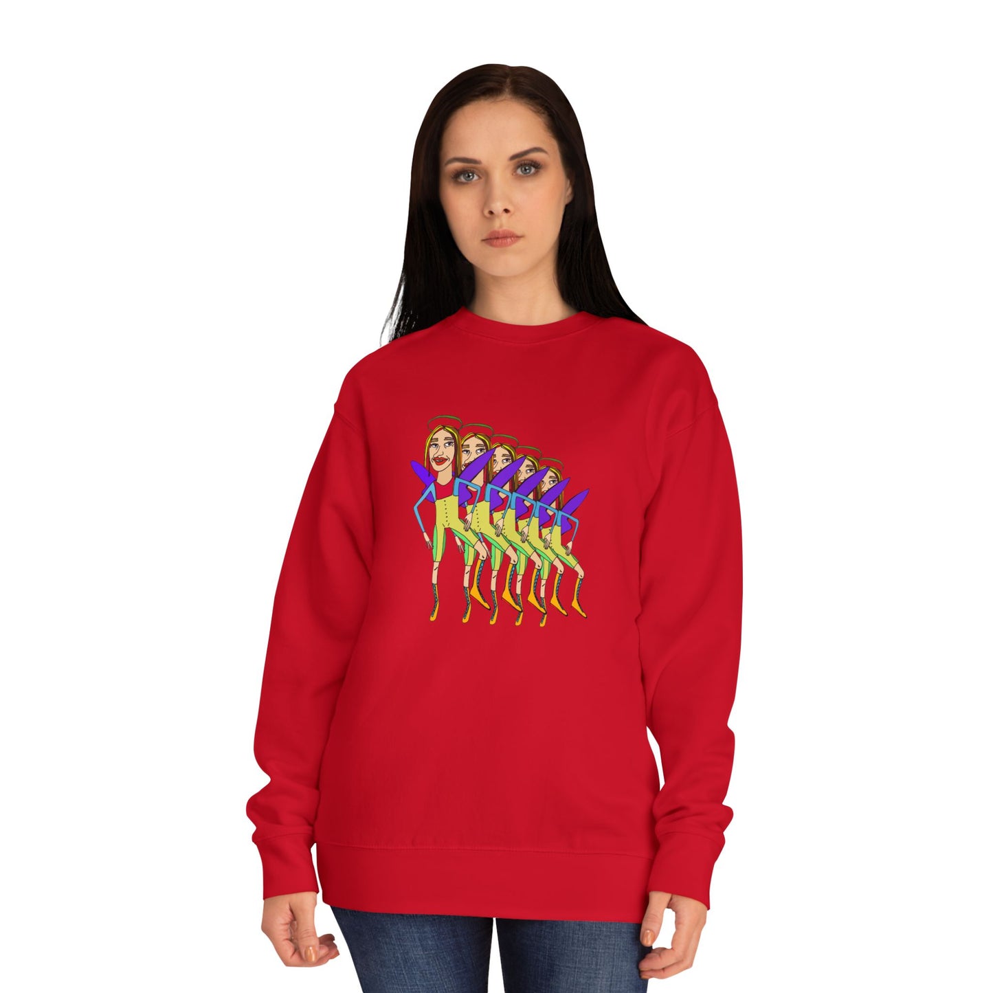 Angelic Sportsy Crew Sweatshirt