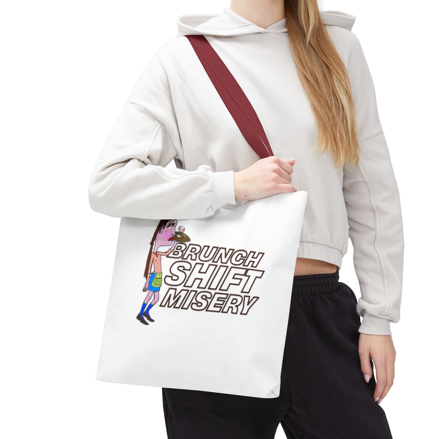 Brunch Shift Misery Tote Bag