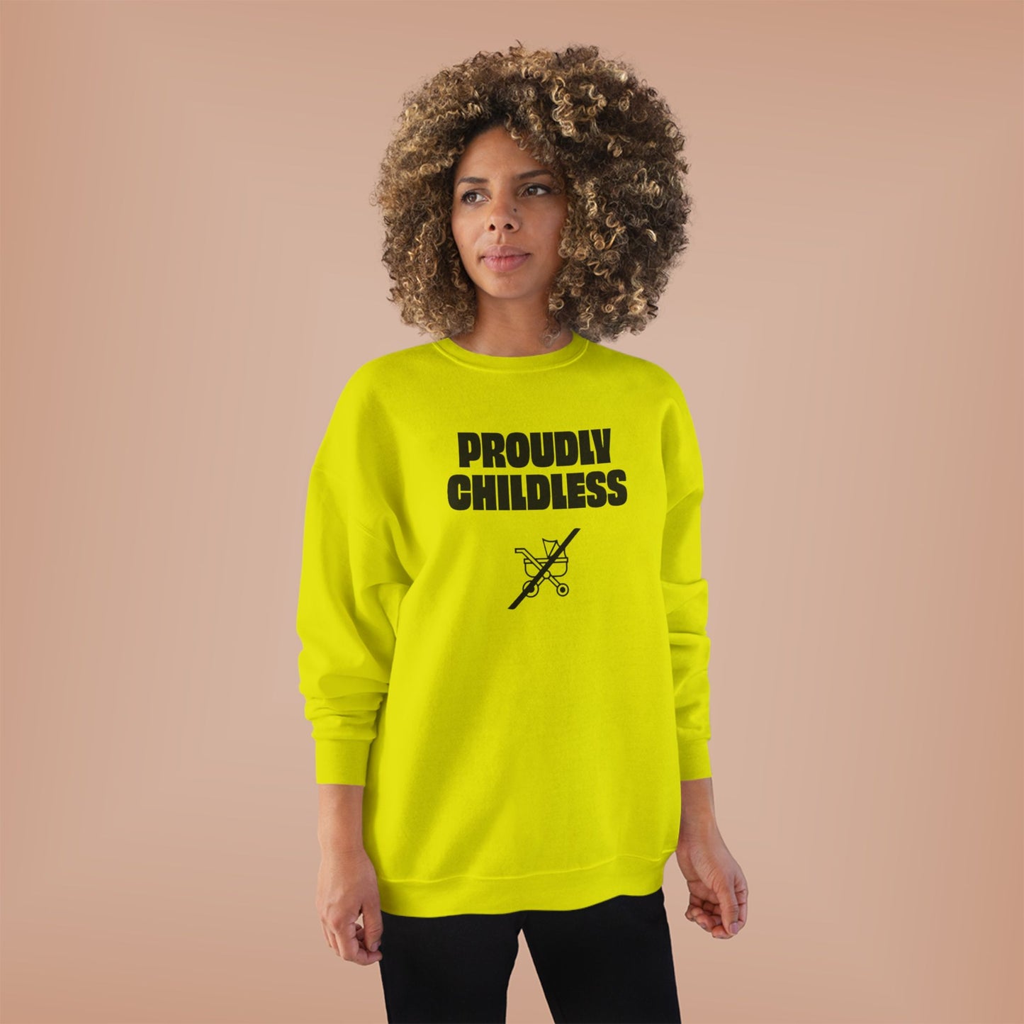 Proudly Childless Crewneck Sweatshirt