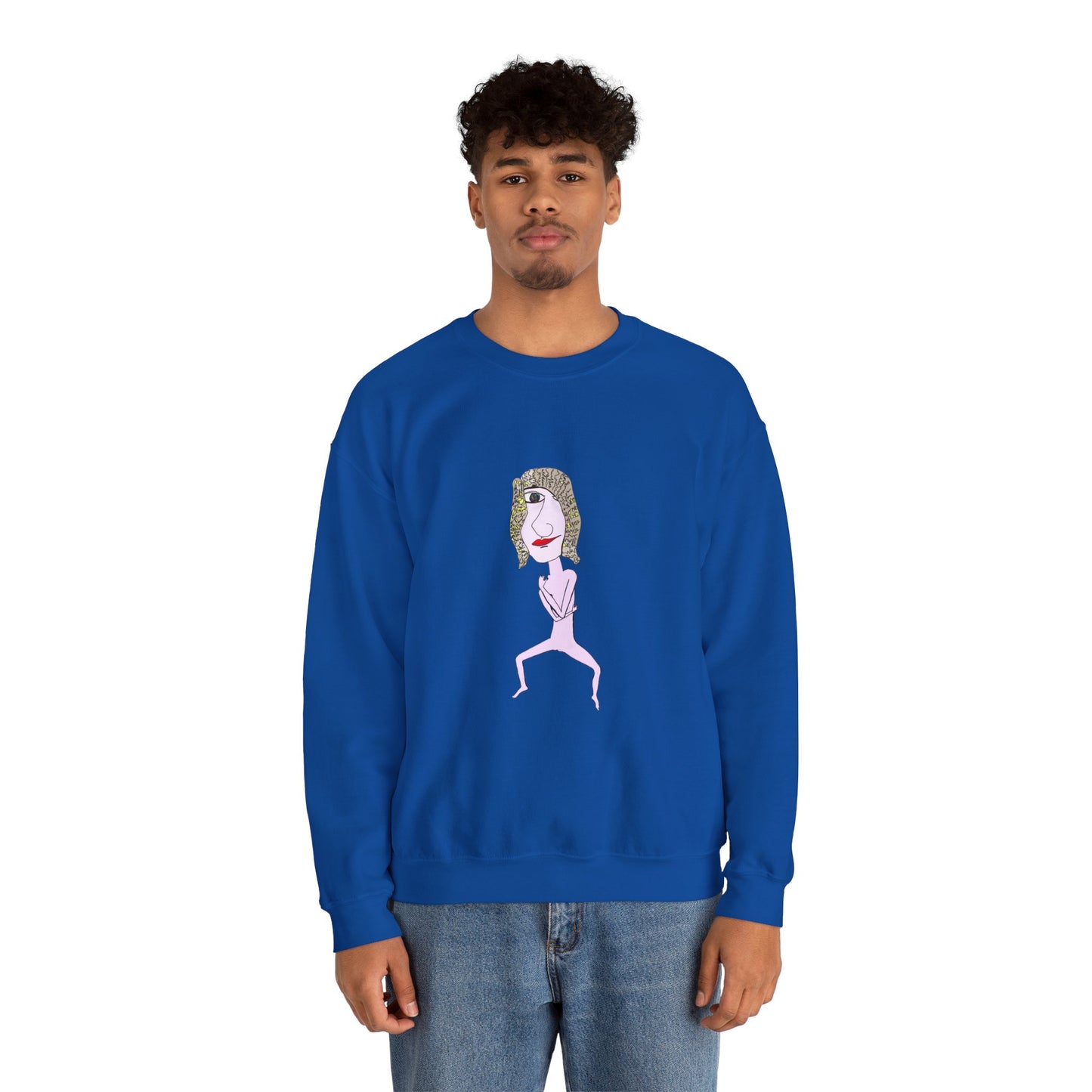 Hair Dude Crewneck Sweatshirt
