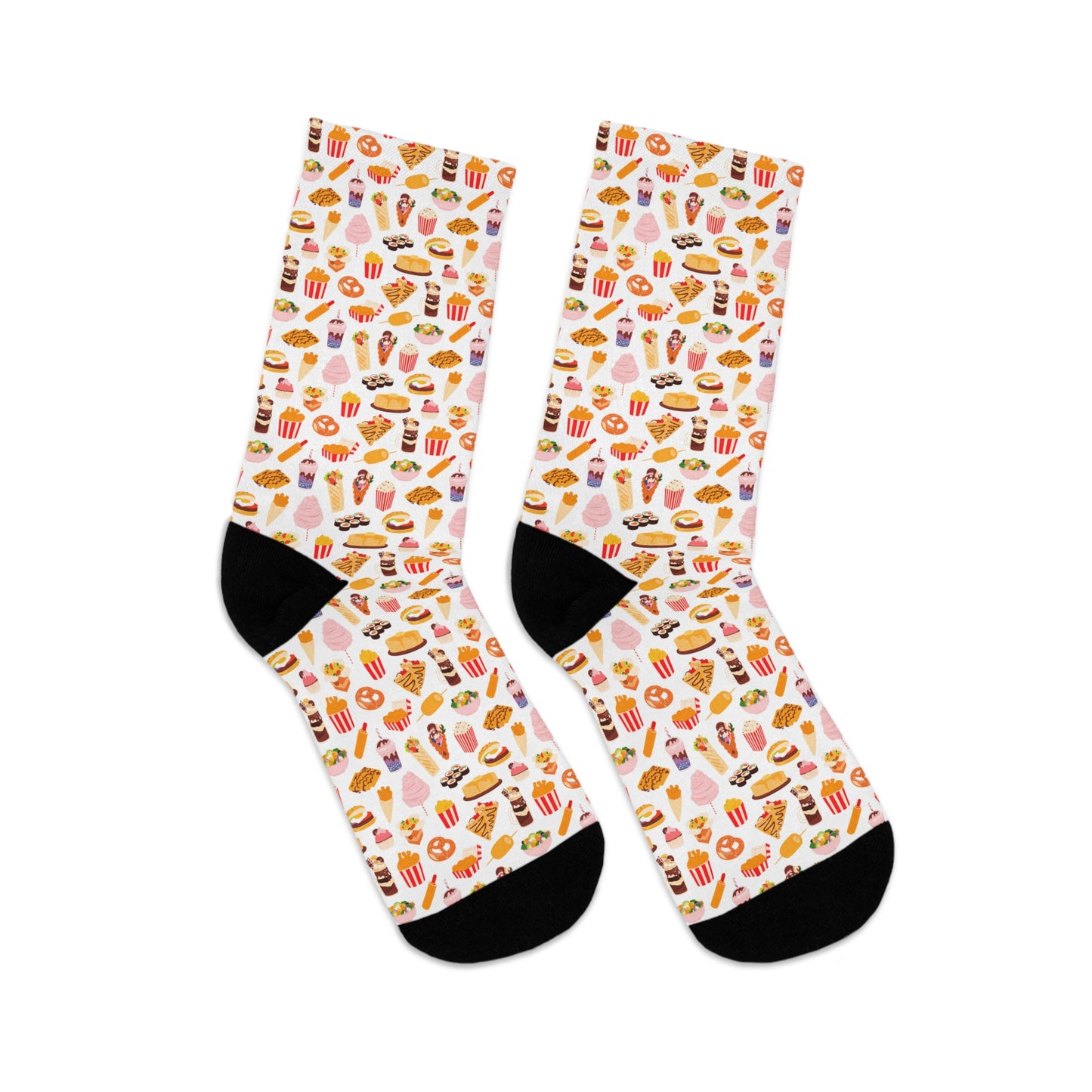 Fast Food Frenzy Socks