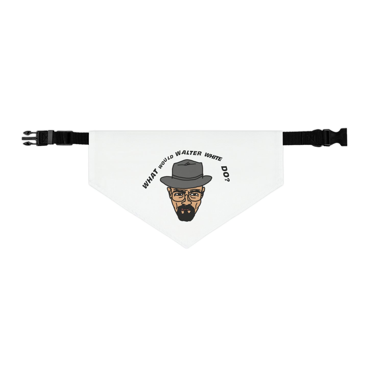 What Would Walter White Do? Pet Bandana Collar