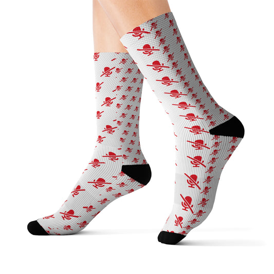 The Mic Off Socks.