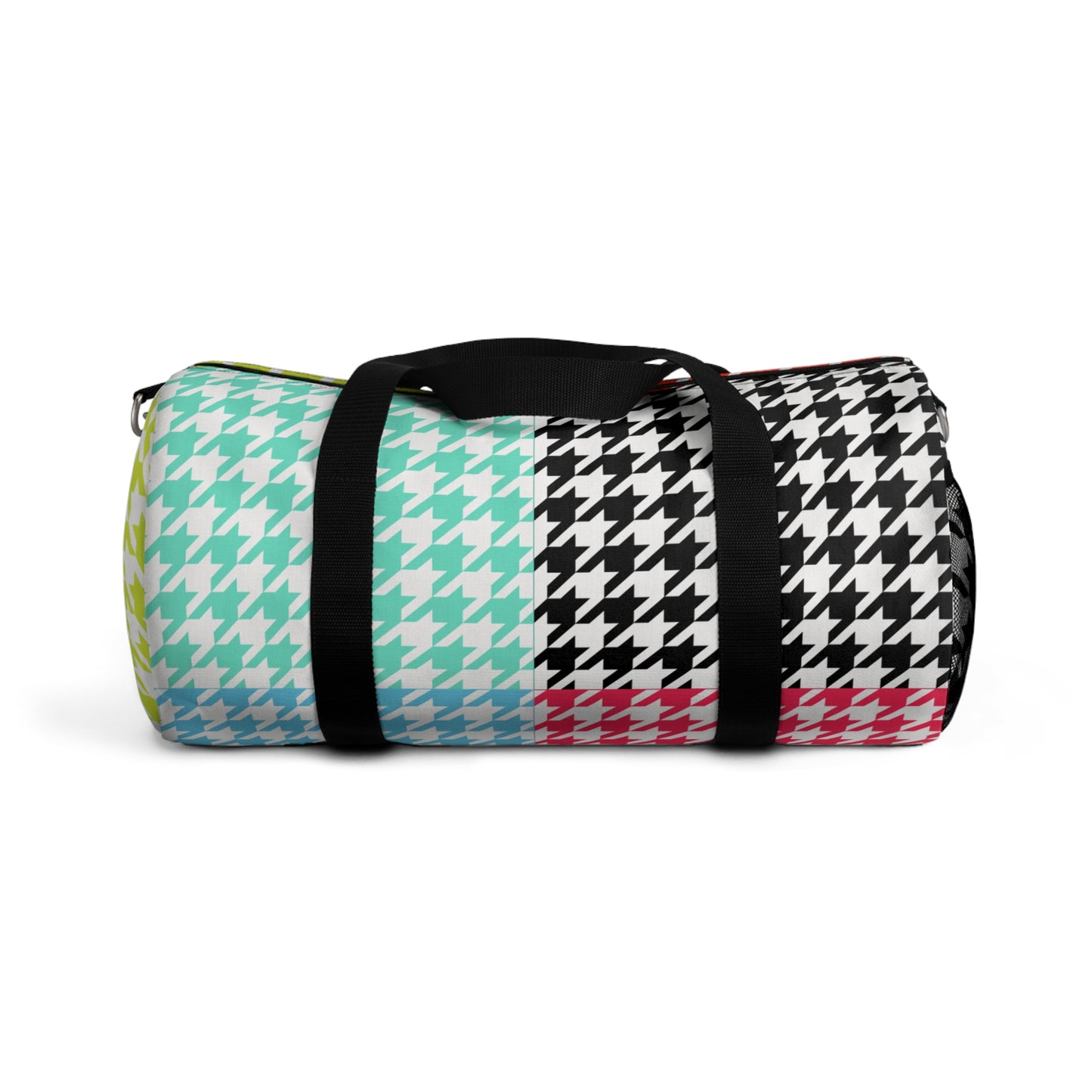 Retro Pop Houndstooth Duffel Bag
