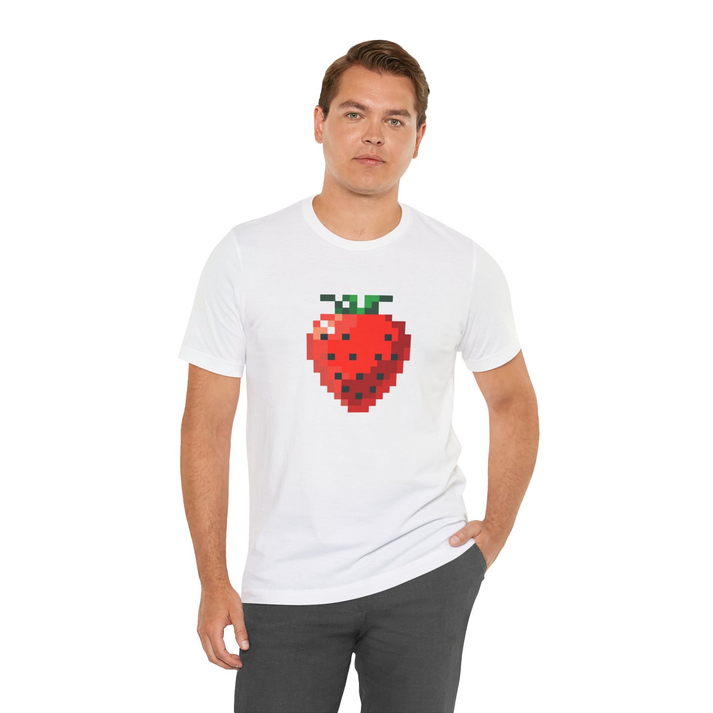 8-bit Strawberry T-Shirt