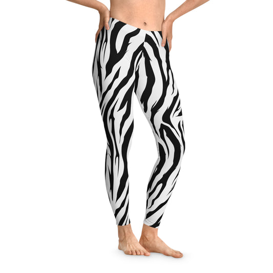 B&W Zebra Leggings
