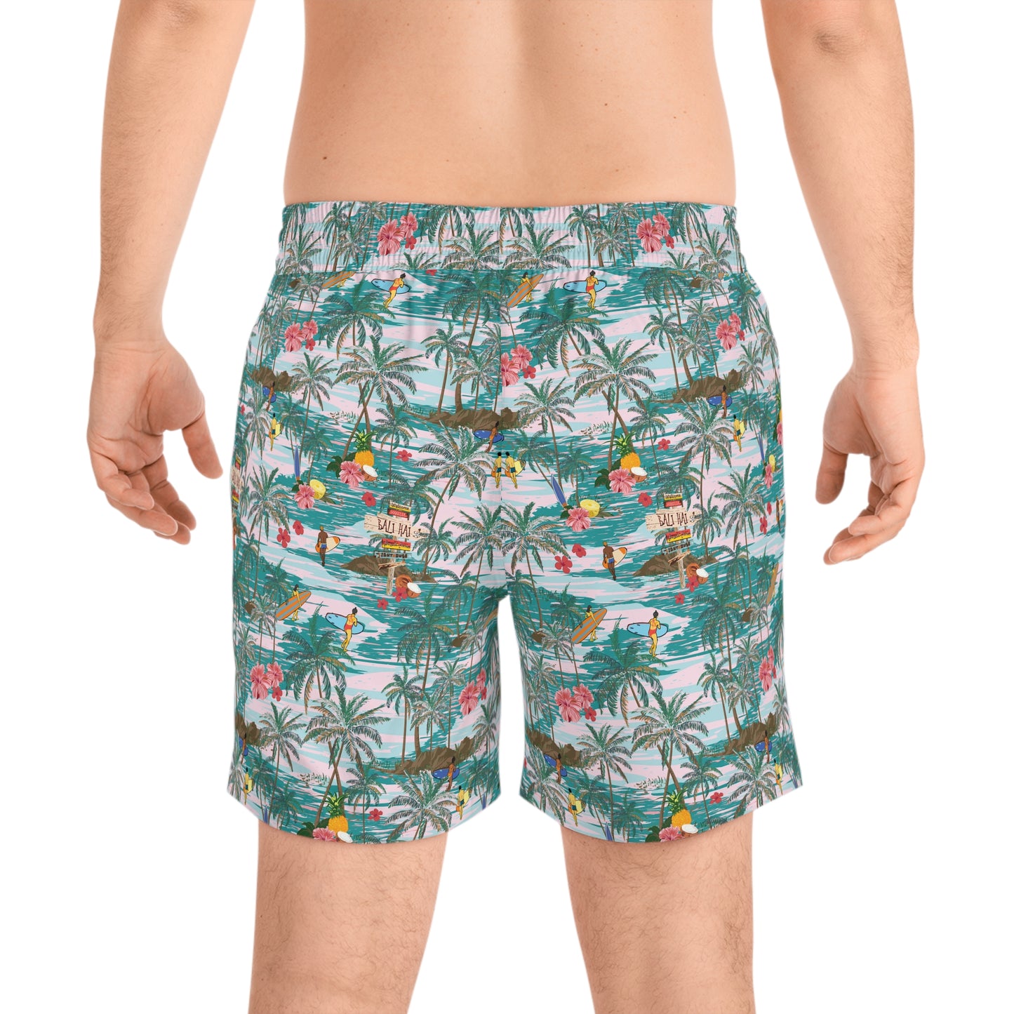 Men's Hawaiian Swim Shorts