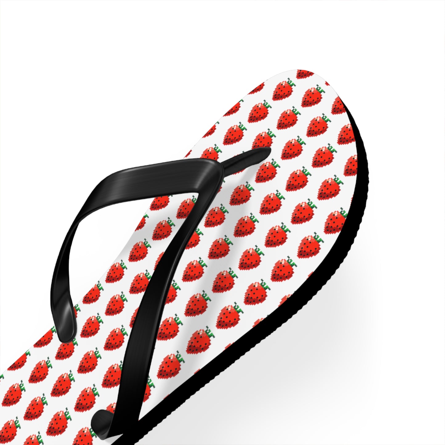 8-bit Strawberry Flip Flops