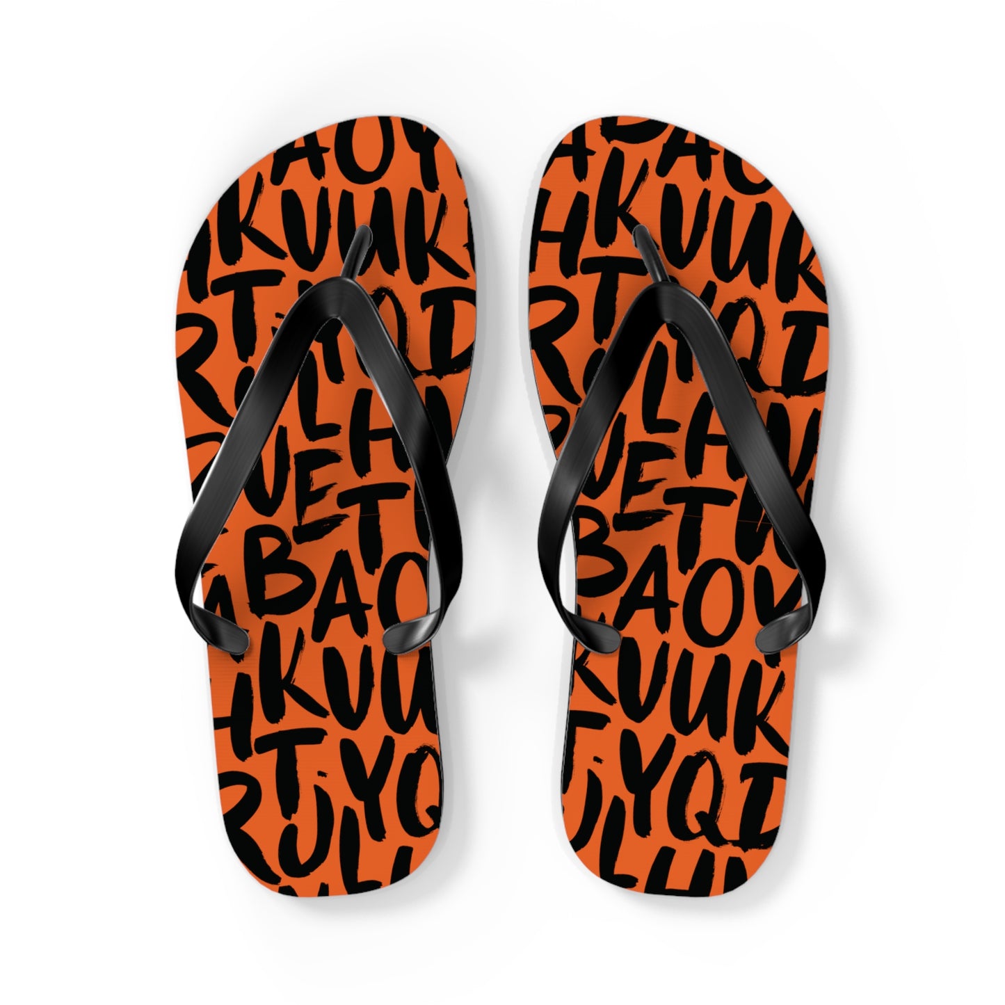 Alphabet City Flip Flops
