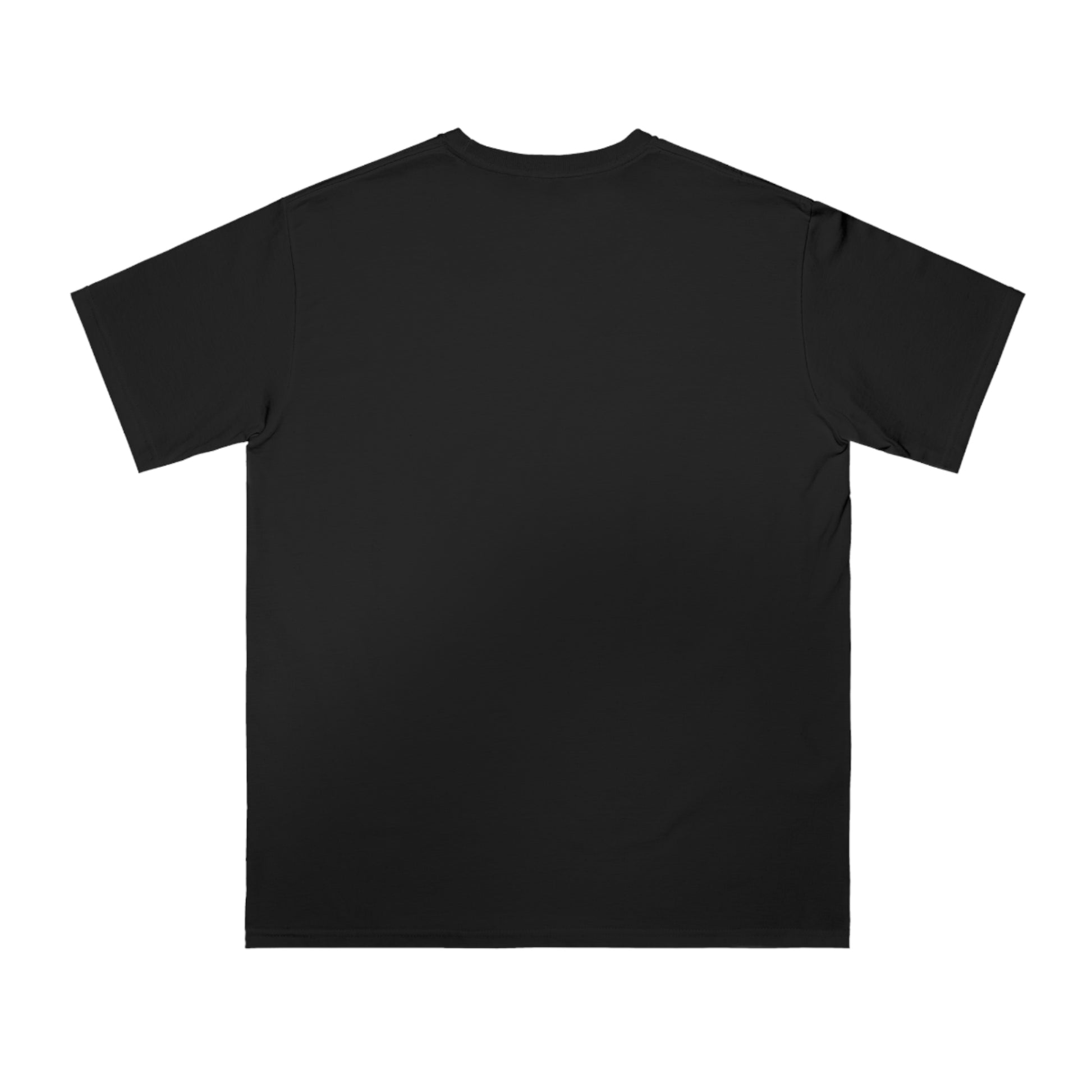 Back of a Black T-shirt