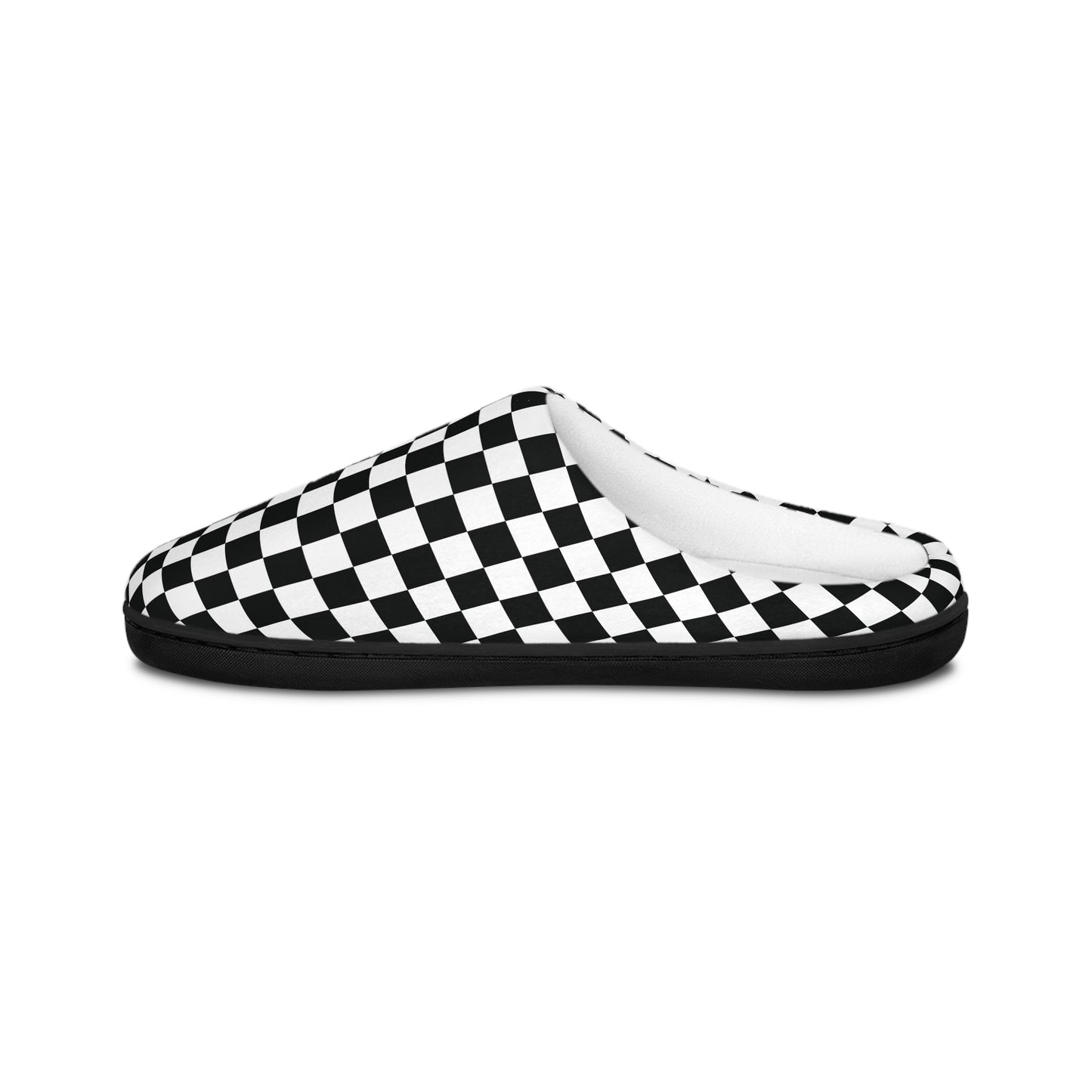 Checkmate Comfort Men’s Slippers angled side view studio image