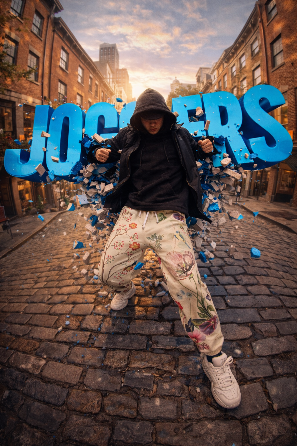 walking fitness concept urban street joggers lifestyle healthy steps movement