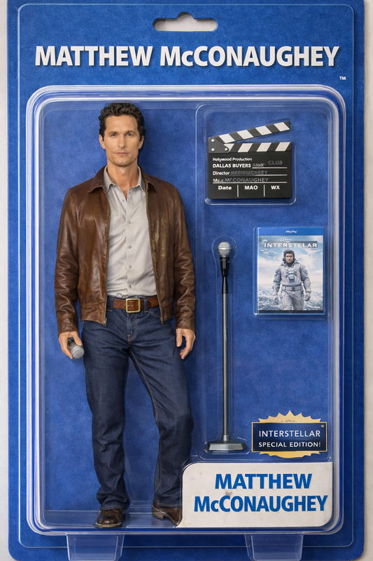 Matthew McConaughey portrait representing AI voice cloning, digital likeness, and celebrity identity in entertainment