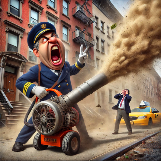 The Leaf Blower Menace: A New York Tenant’s Torture, Wielded by Superintendents and Doormen